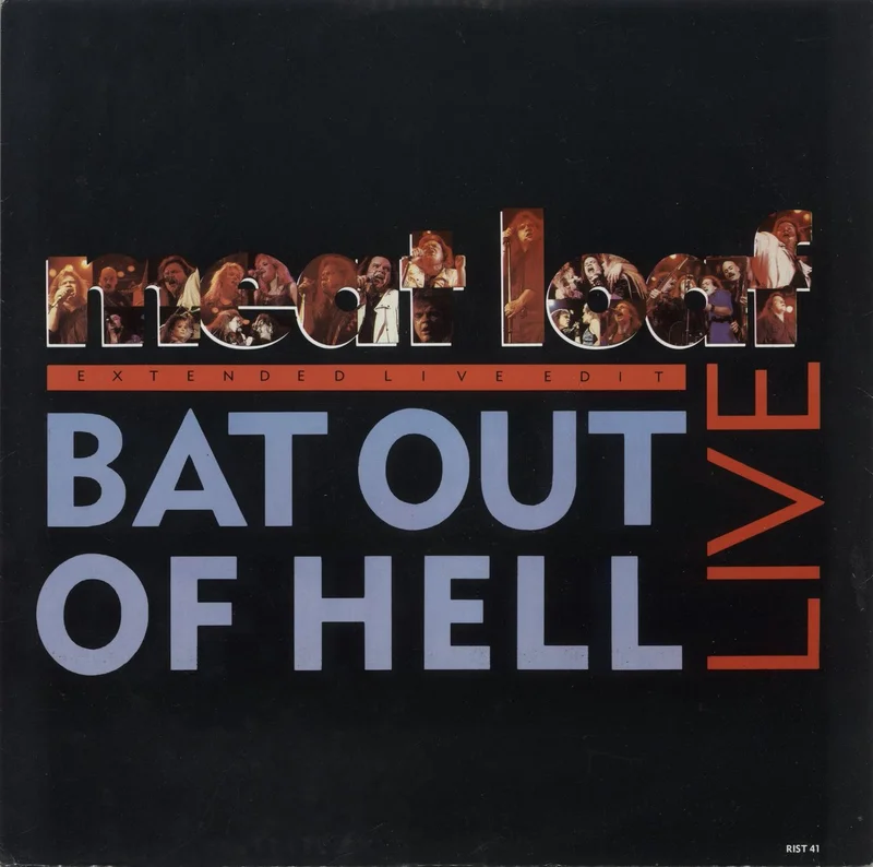 Meat Loaf Bat Out Of Hell Live UK 12" vinyl
