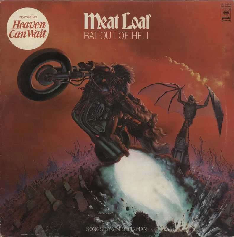 Meat Loaf Bat Out Of Hell Philippino Vinyl LP