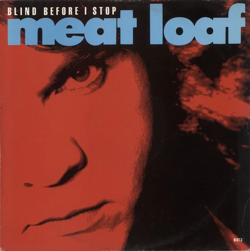 Meat Loaf Blind Before I Stop UK 12" vinyl