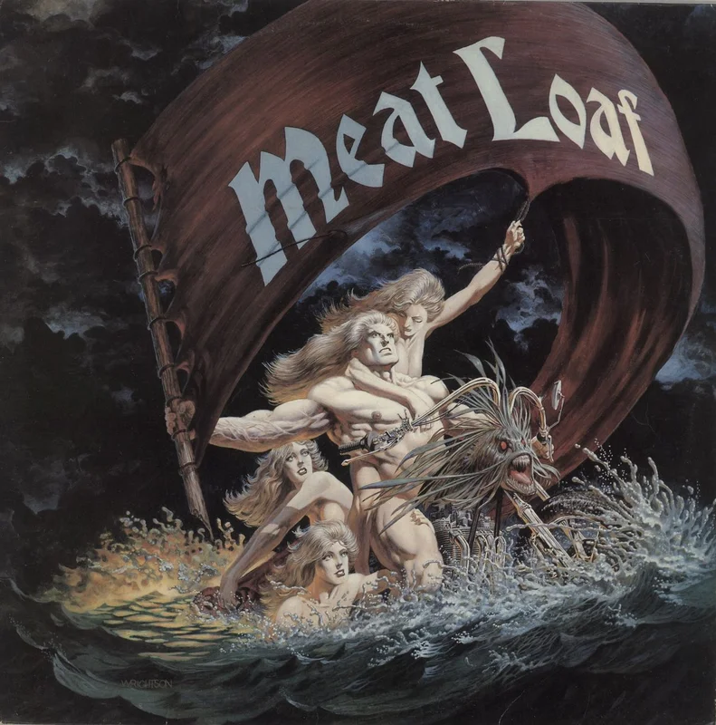 Meat Loaf Dead Ringer South African Vinyl LP