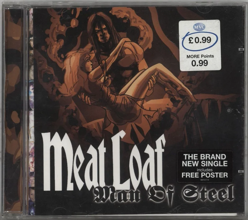 Meat Loaf Man Of Steel UK CD single
