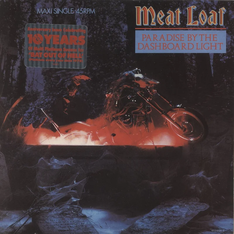 Meat Loaf Paradise By The Dashboard Light Australian 12" vinyl