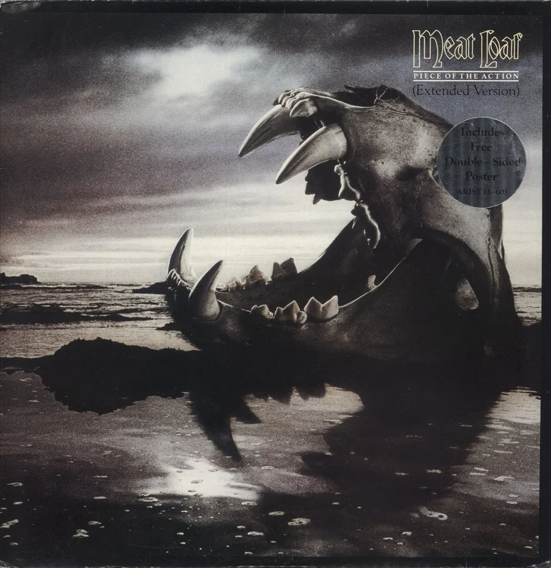 Meat Loaf Piece Of The Action + Poster UK 12" vinyl