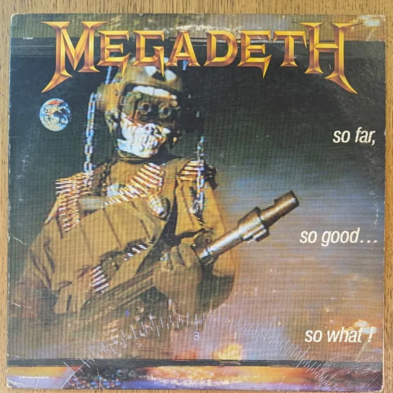 Megadeth - So Far, So Good... So What! ( (Used Vinyl - VG+) RM Marketplace