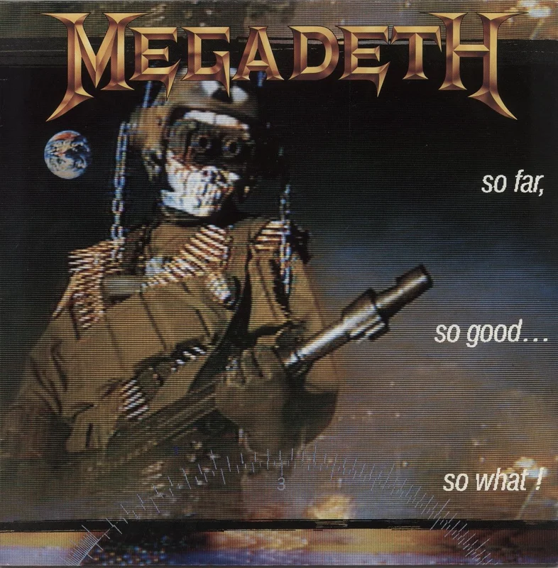 Megadeth So Far, So Good... So What! - VG UK Vinyl LP