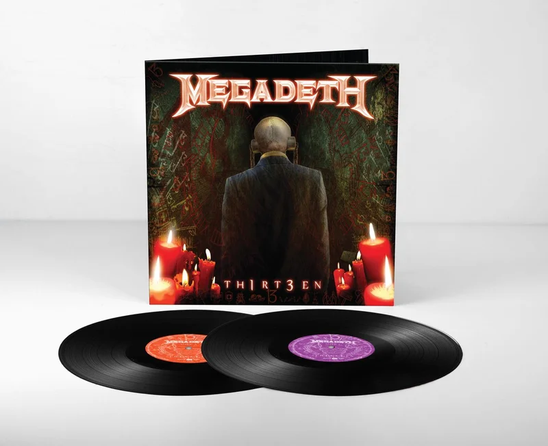 Megadeth Th1rt3en - 180 Gram Black Vinyl - Sealed UK 2-LP vinyl set