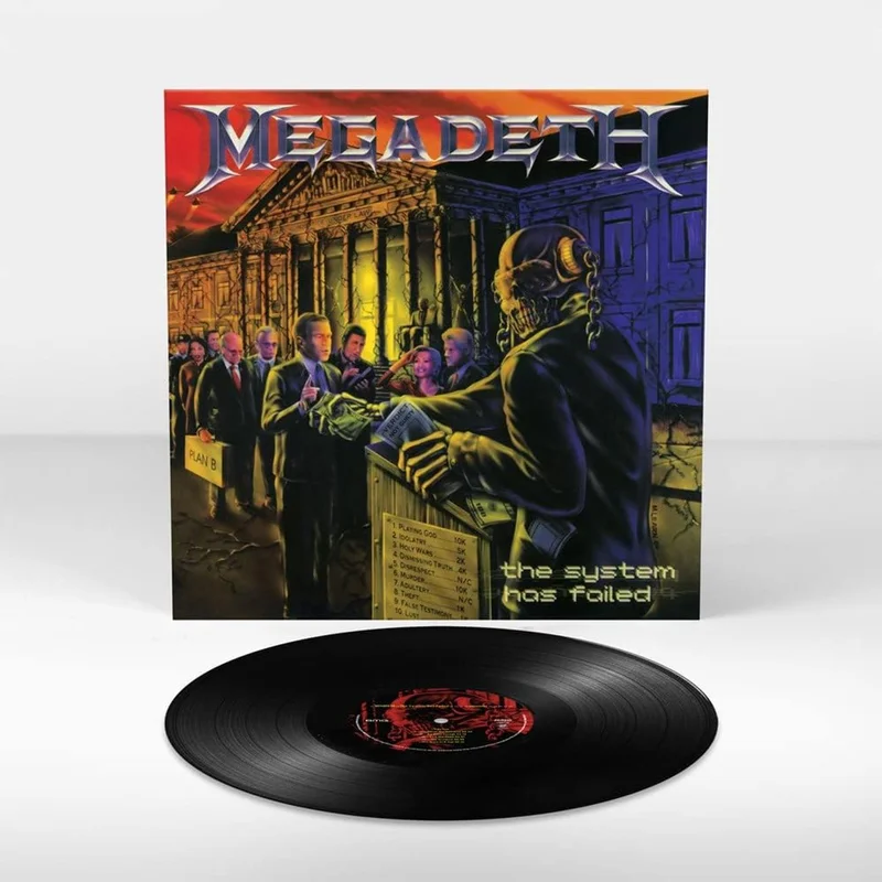 Megadeth The System Has Failed - 180 Gram Black Vinyl - Sealed UK Vinyl LP