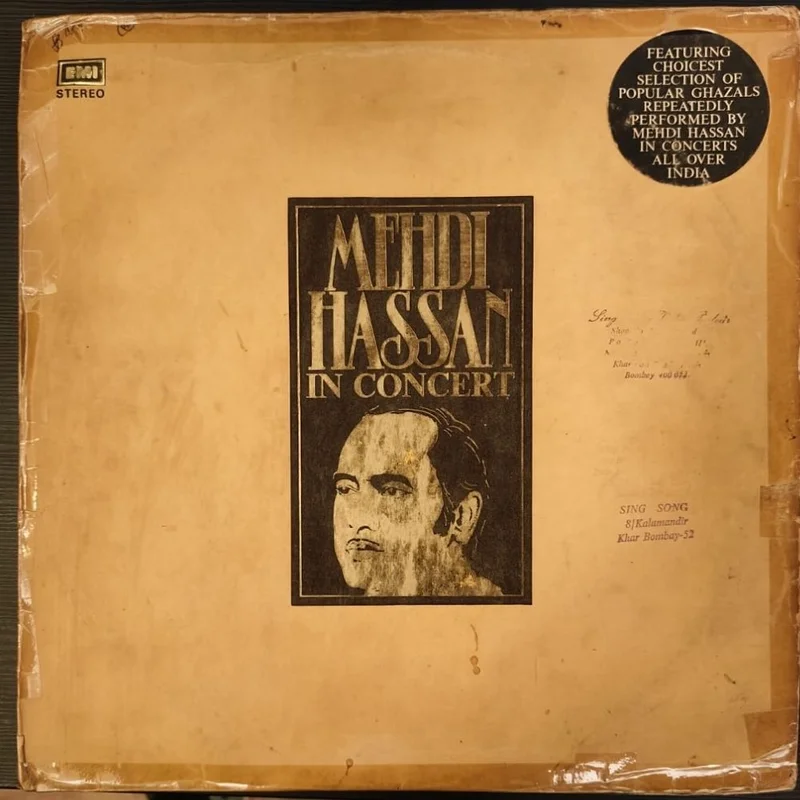 Mehdi Hassan - In Concert ( (Used Vinyl - VG) NJ Marketplace