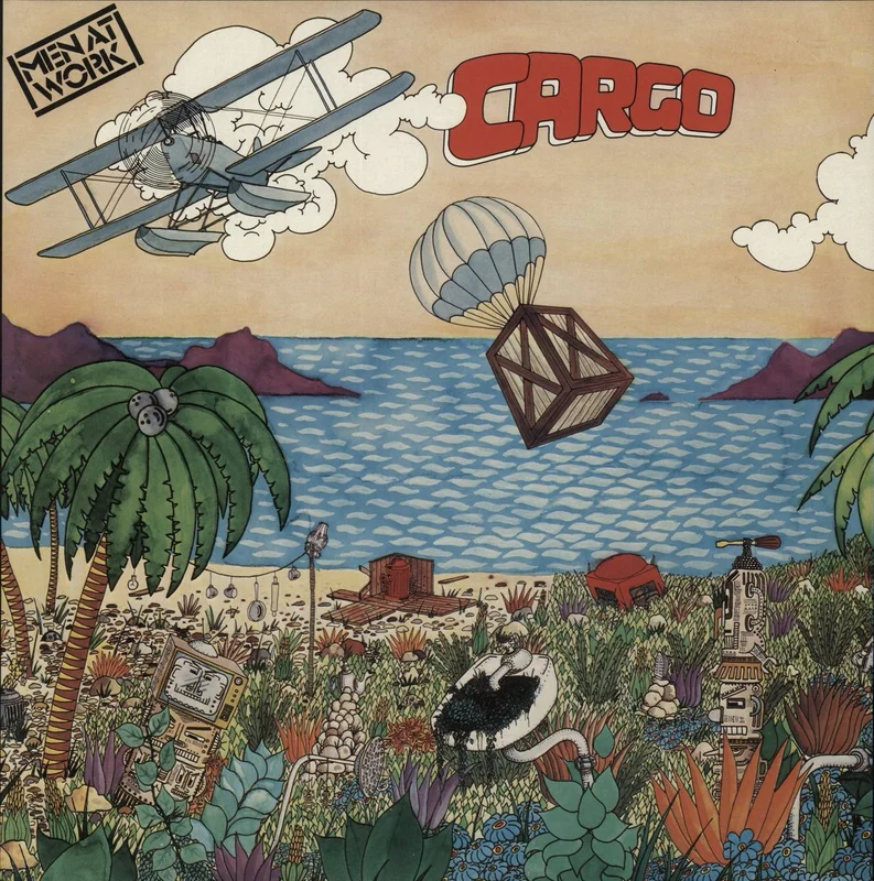 Men At Work Cargo UK Vinyl LP