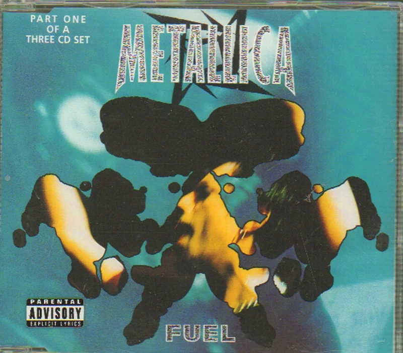 Metallica Fuel - 3 x CD single set UK 3-CD set