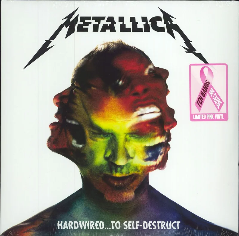 Metallica Hardwired... To Self-Destruct - 180gm Pink Vinyl - Sealed US 2-LP vinyl set