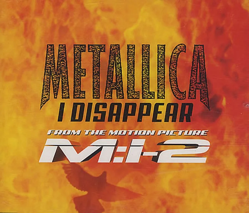 Metallica I Disappear UK CD single