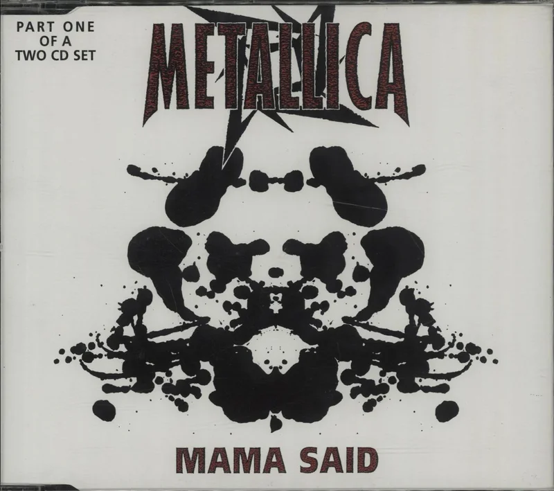 Metallica Mama Said UK 2-CD single set