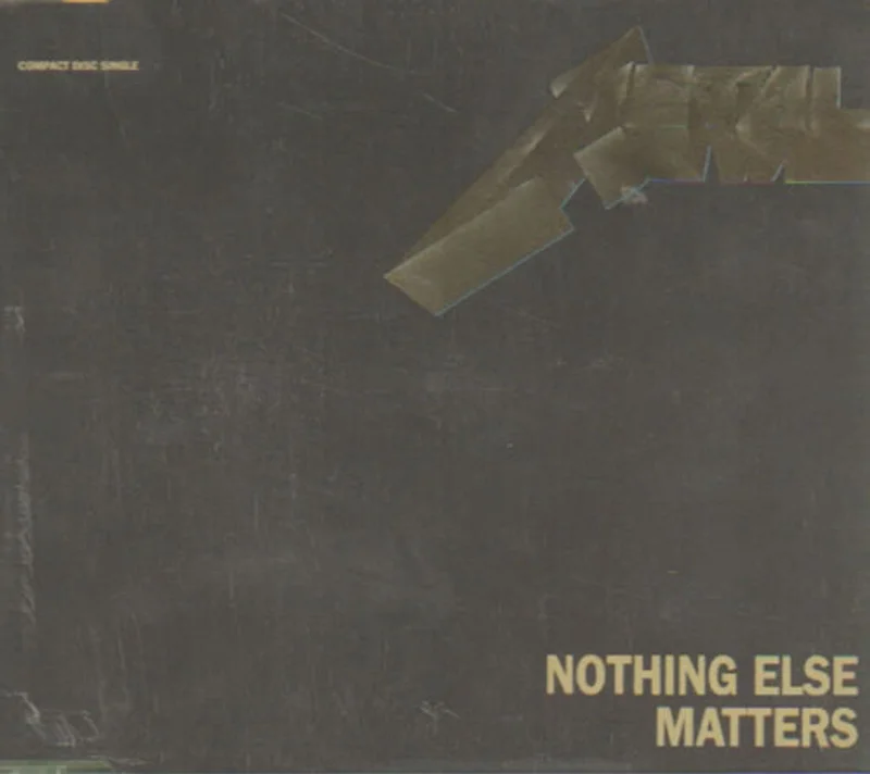 Metallica Nothing Else Matters UK CD single