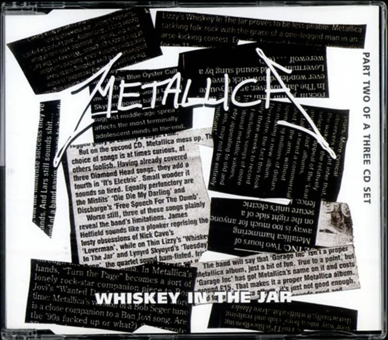 Metallica Whiskey In The Jar - Part 2 UK CD single