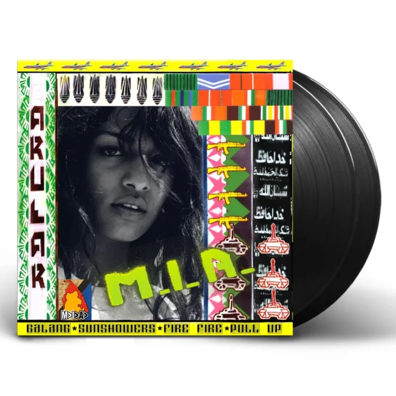 MIA Arular - Black Vinyl - Sealed UK 2-LP vinyl set