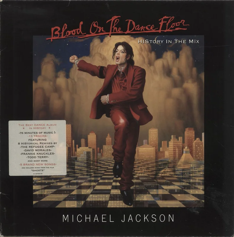 Michael Jackson Blood On The Dance Floor - EX Dutch 2-LP vinyl set