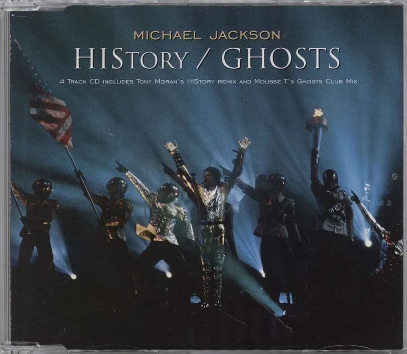 Michael Jackson History / Ghosts UK CD single