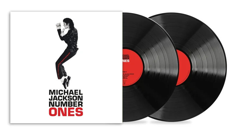 Michael Jackson Number Ones - Black Vinyl - Sealed UK 2-LP vinyl set