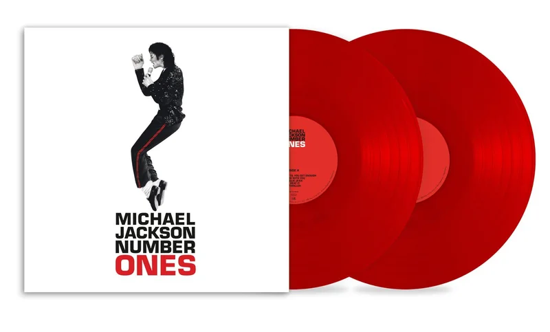Michael Jackson Number Ones - Solid Red Vinyl - Sealed UK 2-LP vinyl set