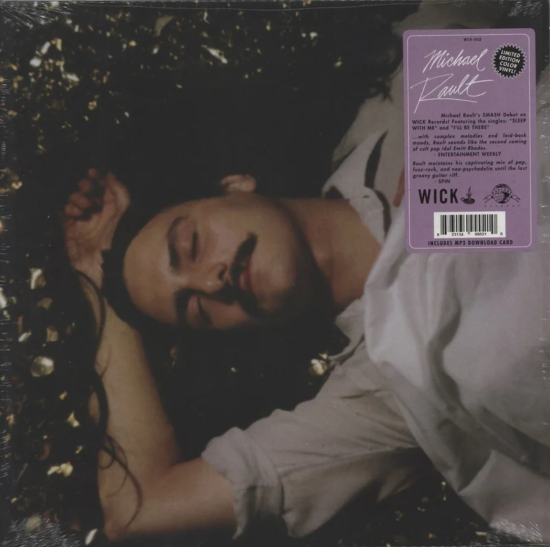 Michael Rault It's A New Day Tonight Pink Vinyl - Sealed US Vinyl LP