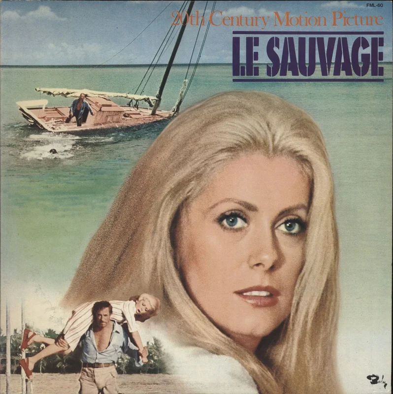 Michel Legrand Le Sauvage Japanese Vinyl LP