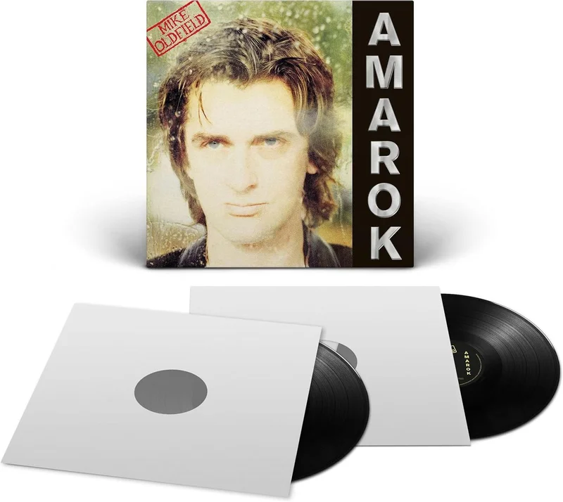 Mike Oldfield Amarok - 35th Anniversary Edition - Black Vinyl - Sealed UK 2-LP vinyl set