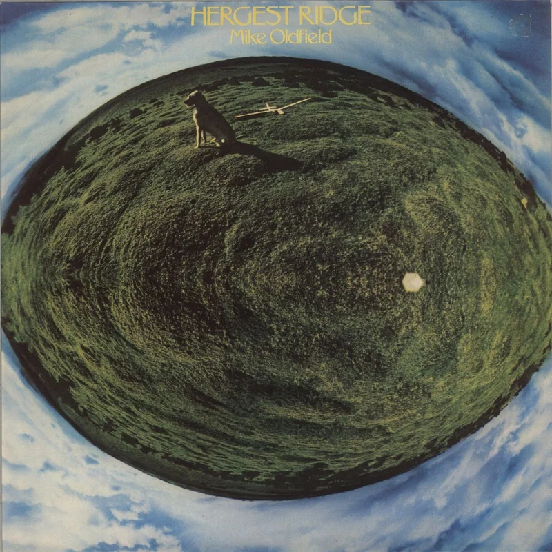 Mike Oldfield Hergest Ridge - Green labels UK Vinyl LP