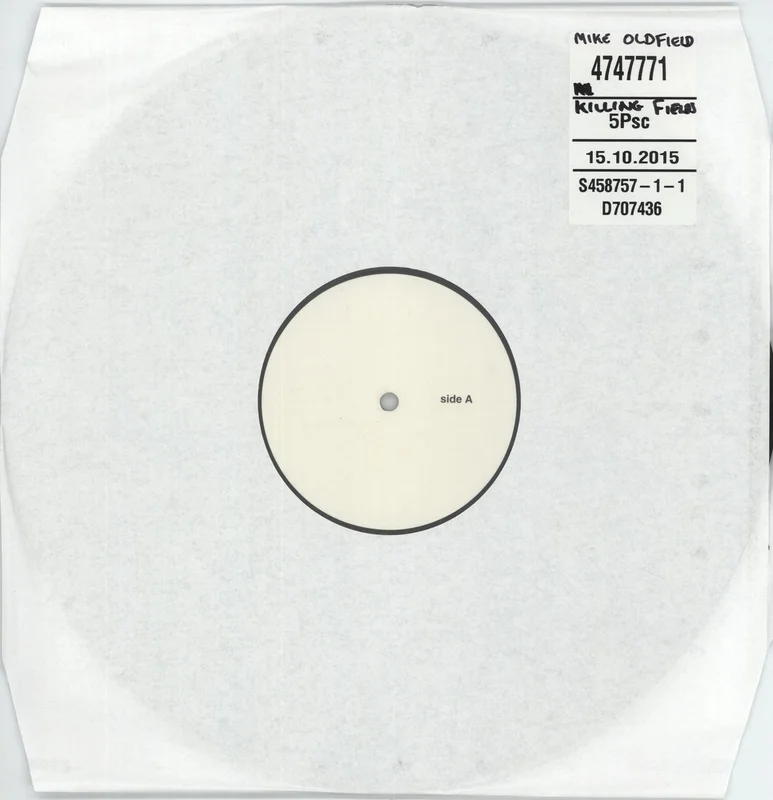 Mike Oldfield The Killing Fields - Test Pressing UK Vinyl LP