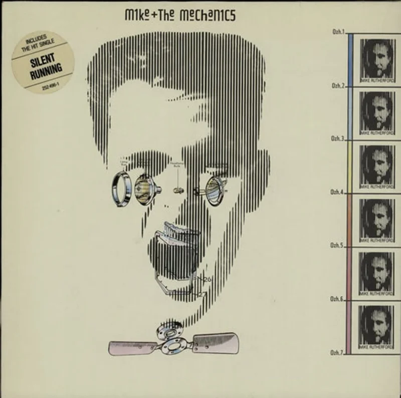 Mike & The Mechanics Mike & The Mechanics - Stickered sleeve German Vinyl LP