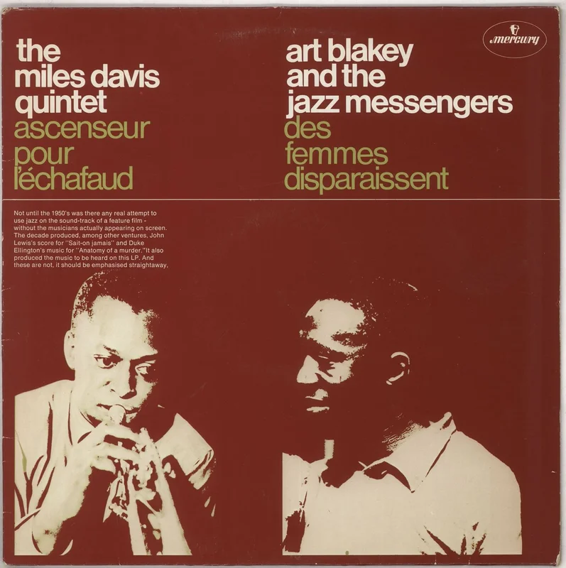 Miles Davis Ascenseur Pour L'Echafaud / Des Femmes Disparaissent Dutch Vinyl LP