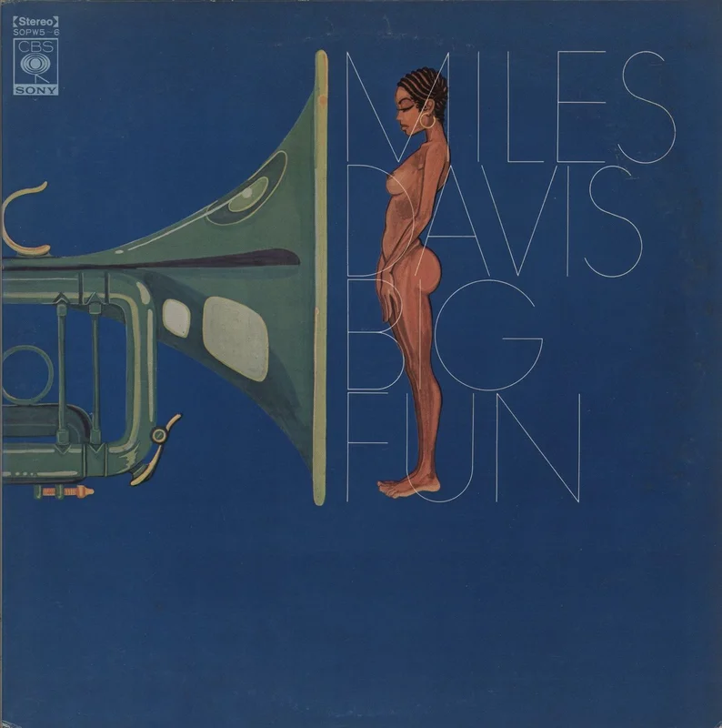 Miles Davis Big Fun Japanese Promo 2-LP vinyl set