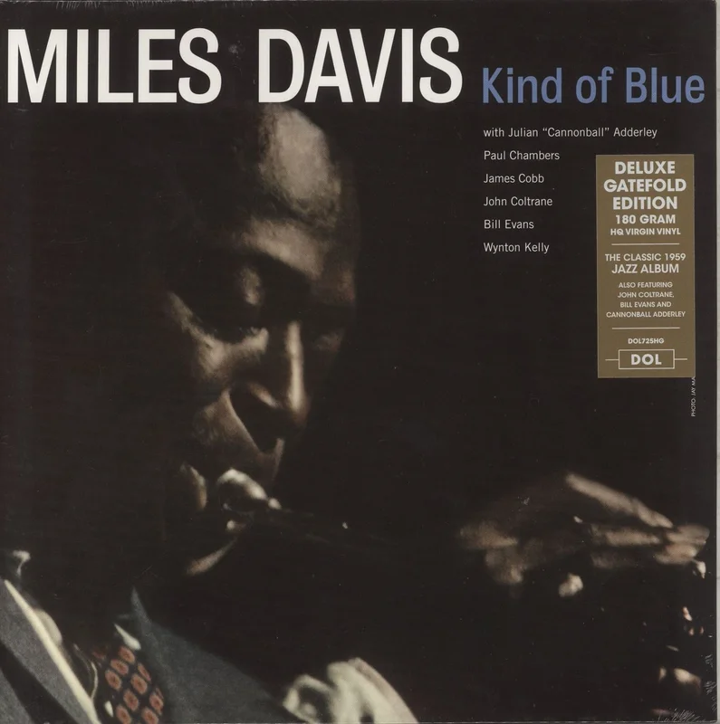 Miles Davis Kind Of Blue - 180gm - Sealed UK Vinyl LP