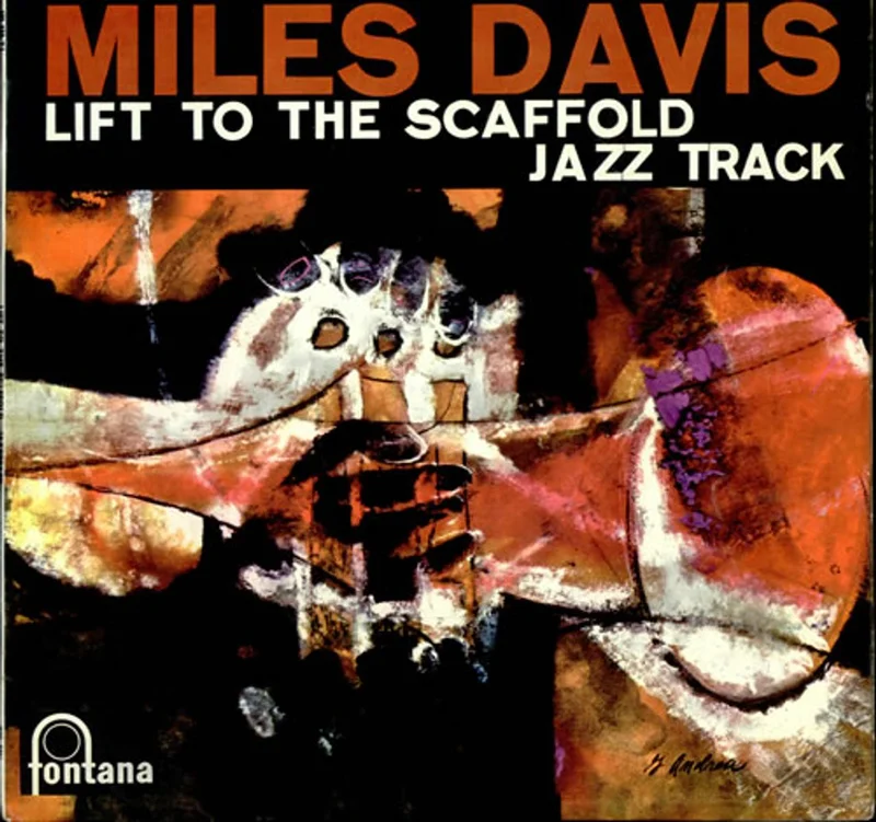 Miles Davis Lift To The Scaffold - Jazz Track UK Vinyl LP