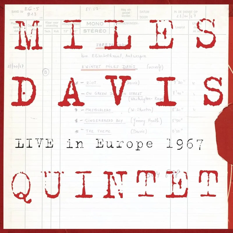 Miles Davis - Live In Europe 1967 (The Bootleg Series Vol. 1) (Music On Vinyl) (Arrives in 21 days)