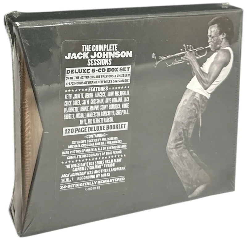 Miles Davis The Complete Jack Johnson Sessions - Metal Spine US Cd album box set