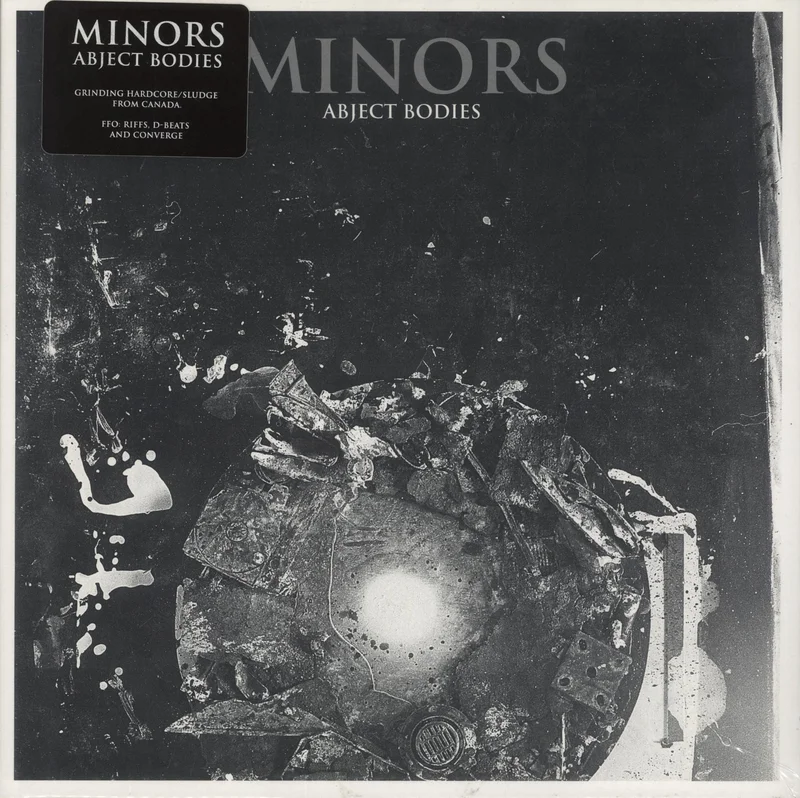 Minors Abject Bodies - Clear Smoke Vinyl UK Vinyl LP
