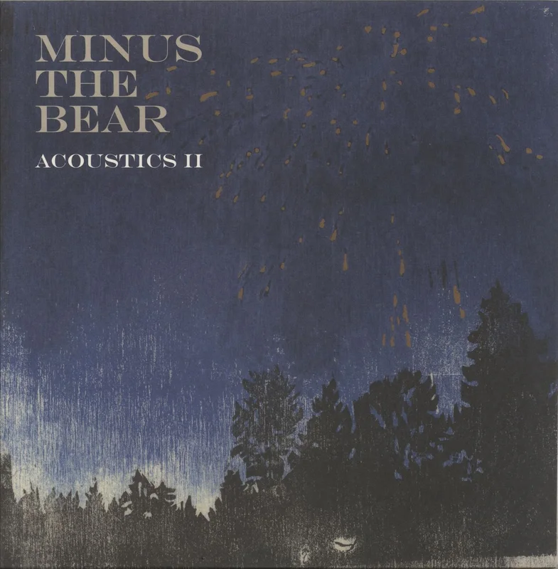 Minus The Bear Acoustics II - Tri-color (Red, Blue, Black) Split Vinyl US Vinyl LP