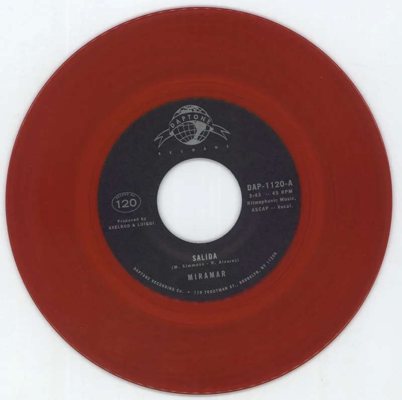 Miramar Salida - Random Colour Vinyl US 7" vinyl
