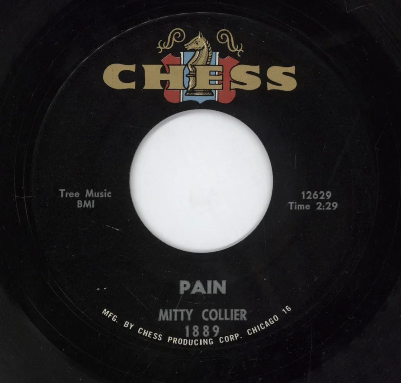 Mitty Collier Pain / Let Them Talk US 7" vinyl