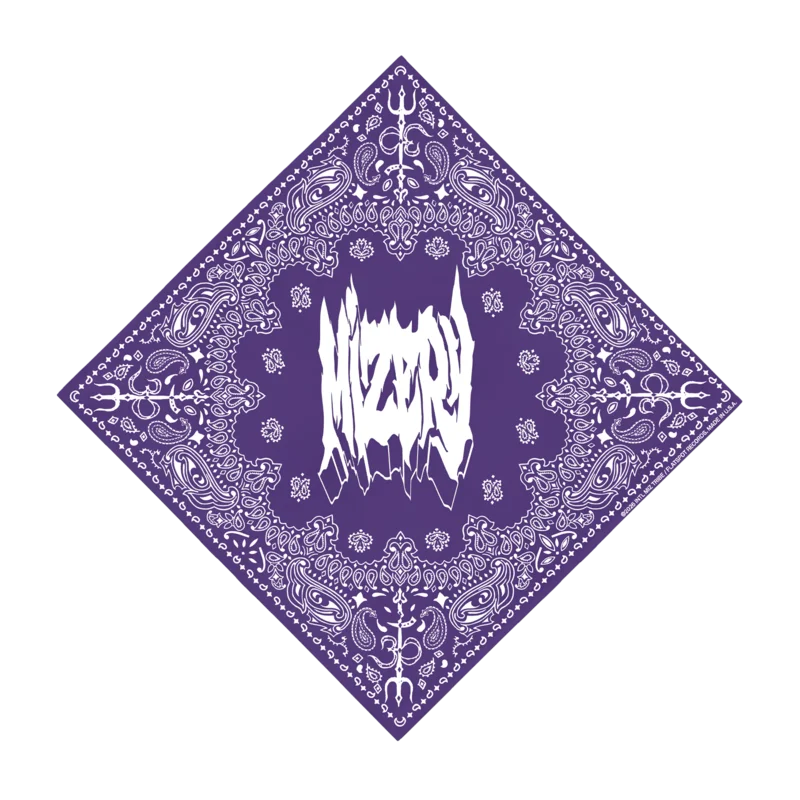 Mizery - Purple Rebel Bandana