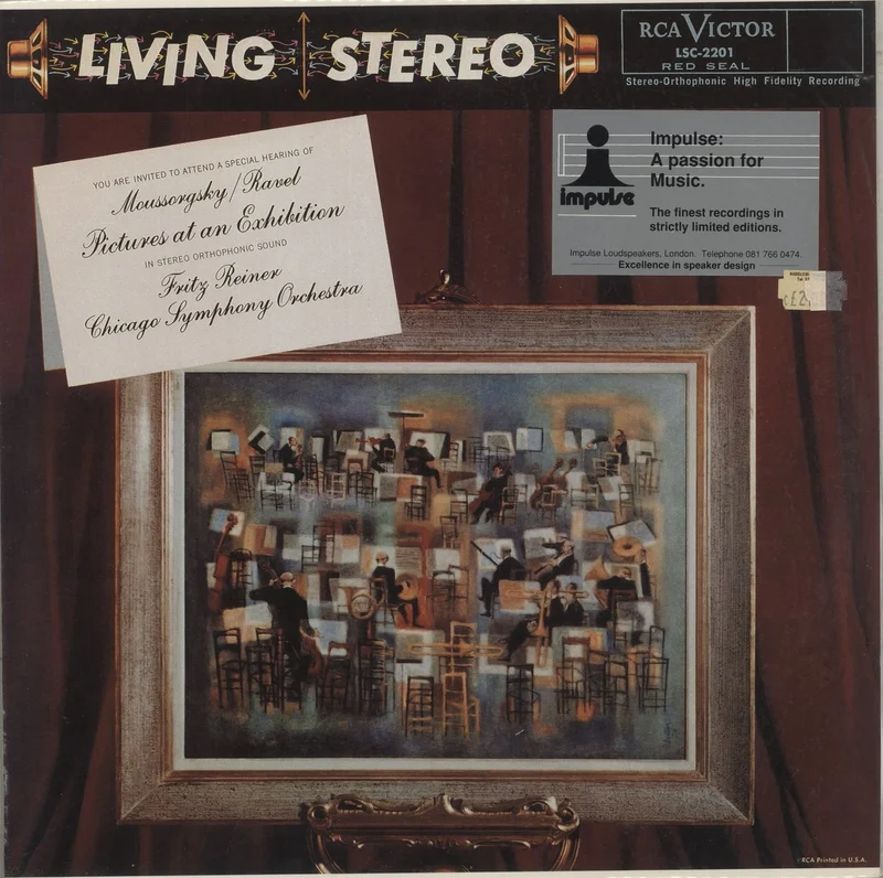 Modest Petrovich Mussorgsky Mussorgsky: Pictures At An Exhibition - 180g US Vinyl LP