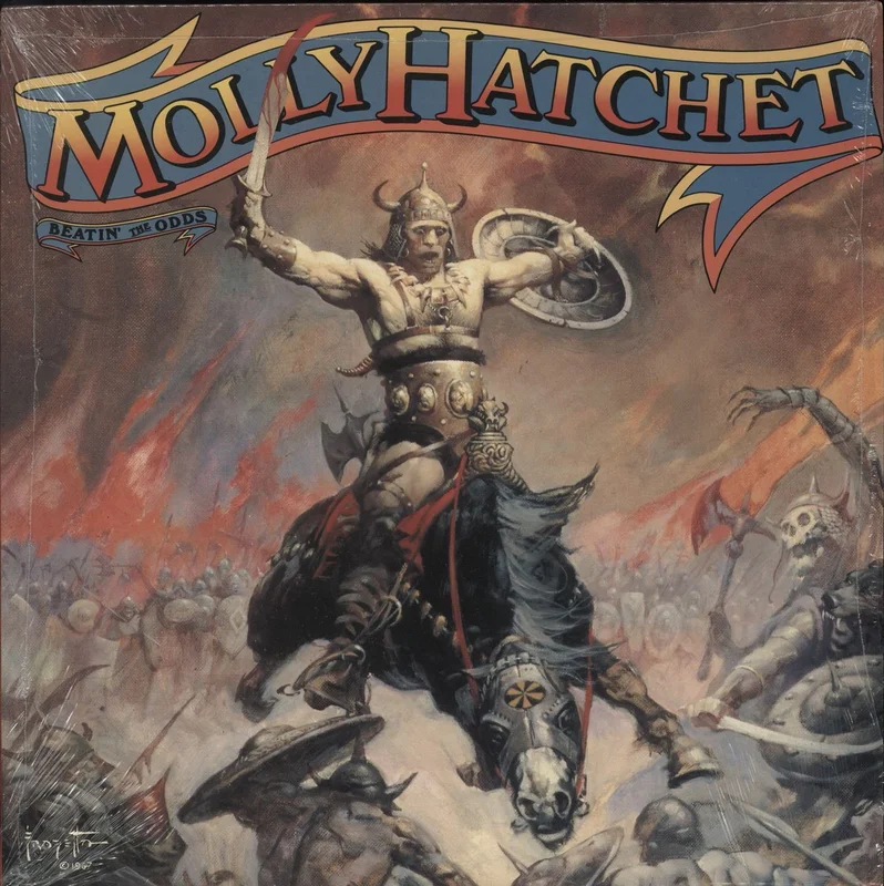 Molly Hatchet Beatin' The Odds Dutch Vinyl LP