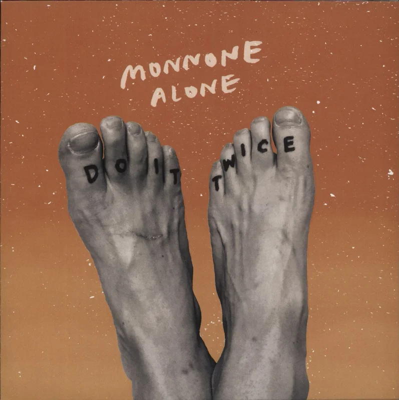 Monnone Alone Do It Twice - Transparent Orange Picture Disc Finnish 7" picture disc