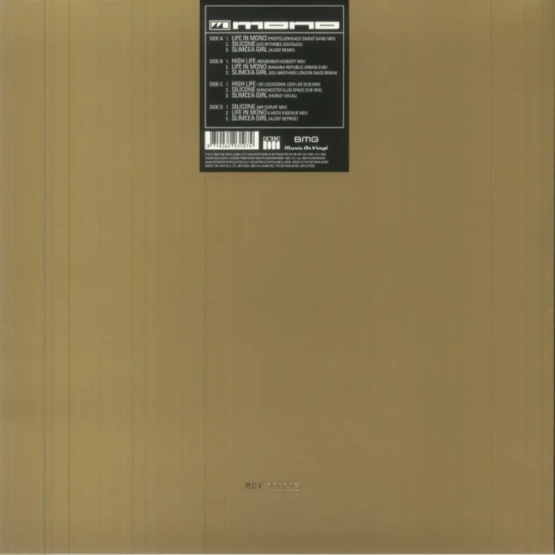 Mono - Life in Mono (The Remixes) (Music On Vinyl) (Arrives in 21 days)