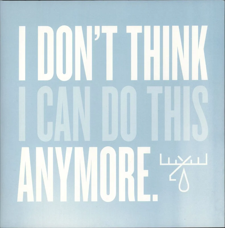 Moose Blood I Don't Think I Can Do This Anymore - Magenta Vinyl - Autographed UK Vinyl LP