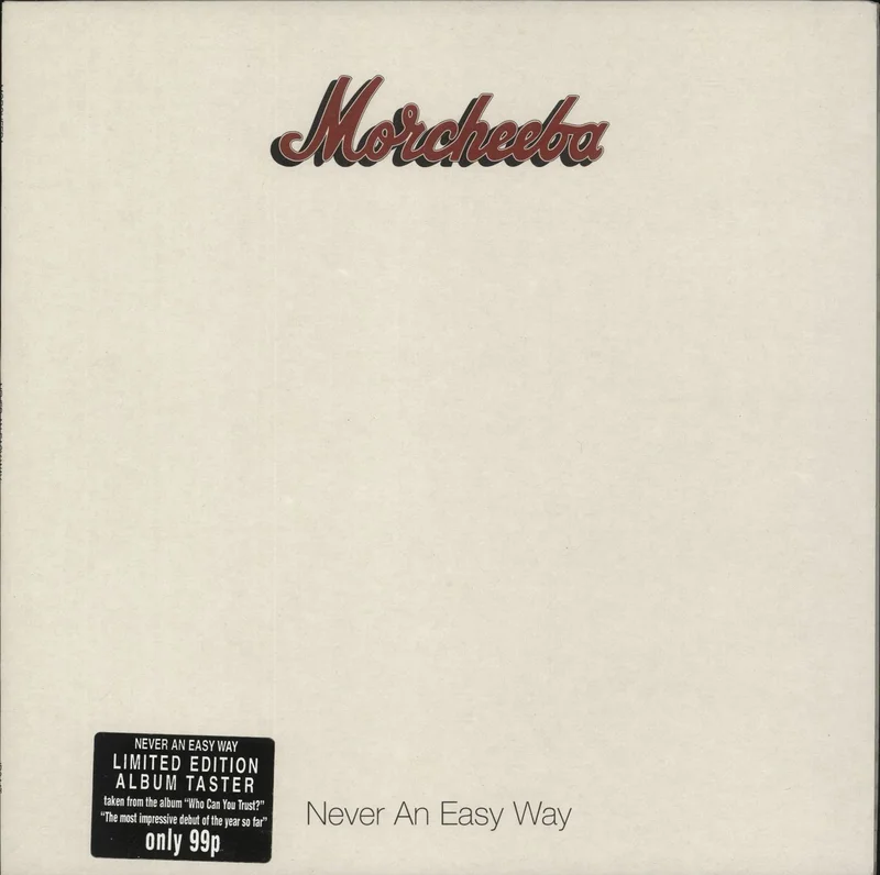 Morcheeba Never An Easy Way UK 12" vinyl