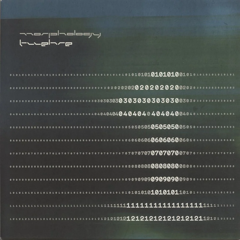 Morphology Twelve 1 - Blue With Green Splatter Vinyl UK 2-LP vinyl set