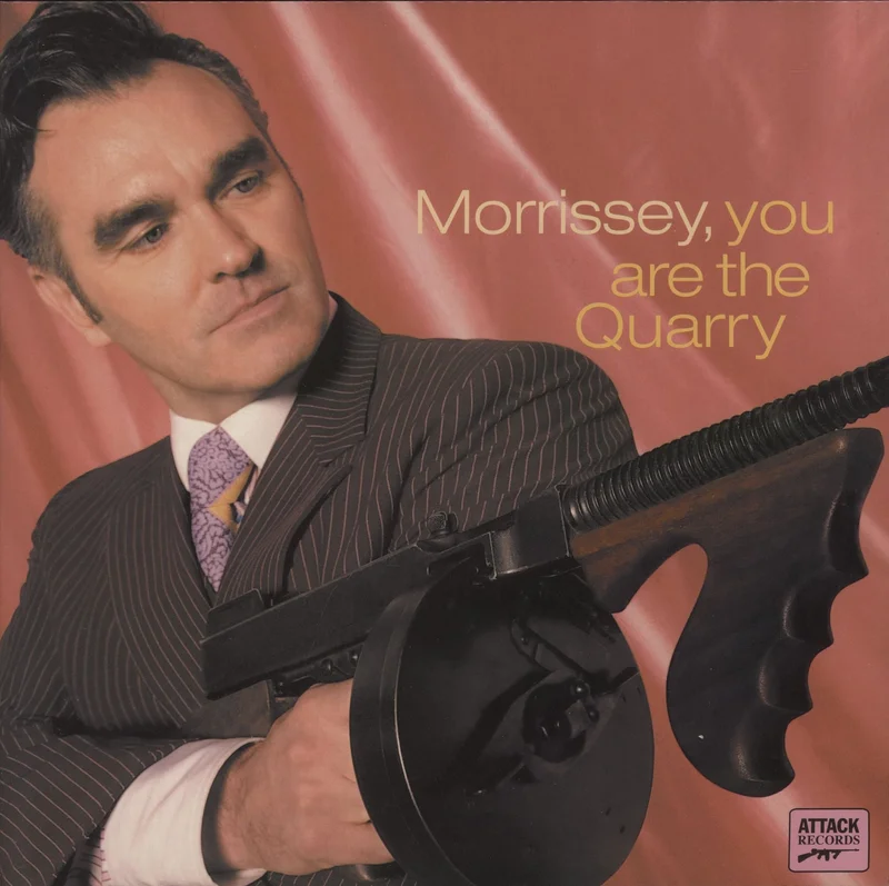 Morrissey You Are The Quarry + Artwork Insert UK Vinyl LP