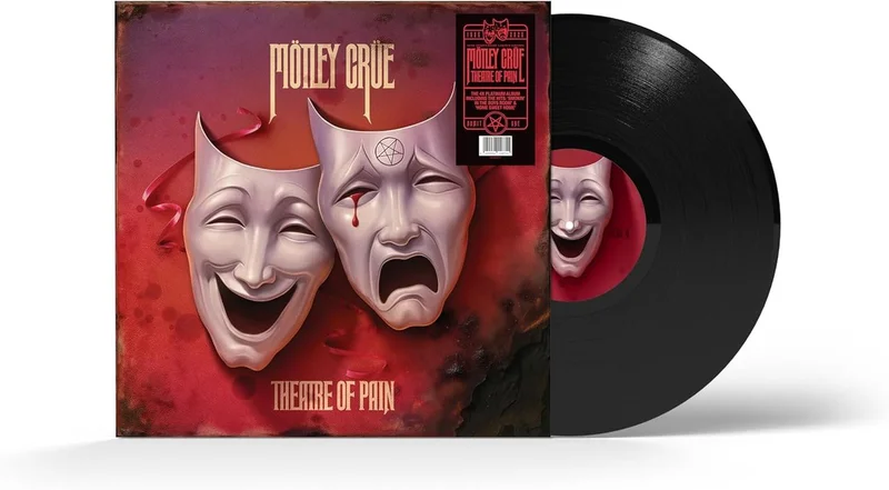 Motley Crue Theatre of Pain - 40th Anniversary Edition - Black Vinyl - Sealed UK Vinyl LP